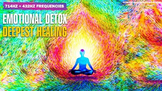 741 Hz Emotional Detox | Wipes Out All Negative Energy | Deepest Healing Music ! Miracle Frequency