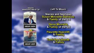 Gregory Joseph ~ Long Obituary