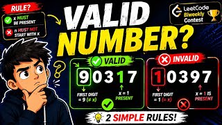 Valid Digit Number | LeetCode Biweekly Contest Explained
