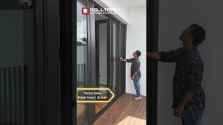 Retractable Roller Insect Screen Singapore - Rolltrak® Insect Screens