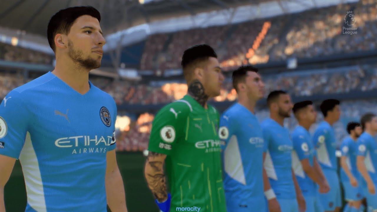 FIFA 22 XSS | Manchester City Vs. Aston Villa | Premier League 2021/22 ...