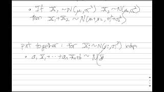 MATH 2260-Sec 5.2-Averaging Normal Random Variables