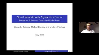 Neural networks with asymptotics control