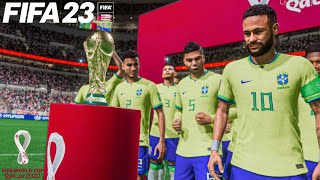 FIFA 23  - Brasil vs Argentina | World Cup Final Qatar 2022 | PS5™ [4K60]