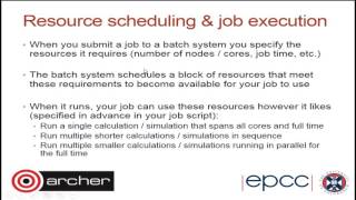 Lecture 8: Batch systems