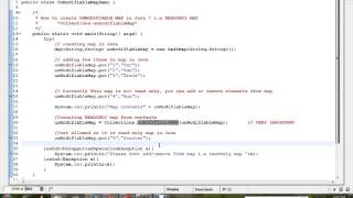 HOW TO CREATE UNMODIFIABLE READONLY MAP IN JAVA DEMO