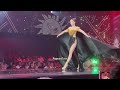 preliminary evening gown competition miss universe thailand 2023 fancam หน้างาน