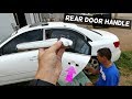 HOW TO REMOVE OR REPLACE REAR EXTERIOR DOOR HANDLE ON HYUNDAI SONATA