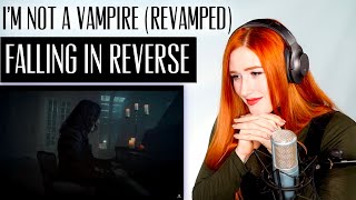 I'M NOT A VAMPIRE (REVAMPED).. Falling In Reverse | VOICE COACH REACTION/ANALYSIS | heck... yes