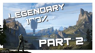 Part 2 | Halo infinite 100% legendary Campaign walkthrough | 1080p Ultra settings | No commentary