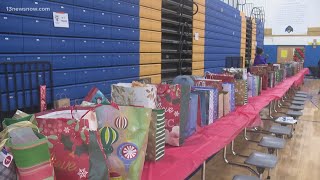 249 Ninja and Friends gives away toys in Hampton