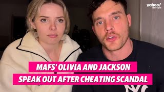 MAFS' Olivia and Jackson speak out after cheating scandal | Yahoo Australia