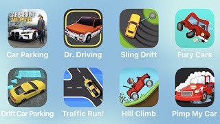 Car Parking, Dr.Driving, Sling Drift and More Car Games iPad Gameplay