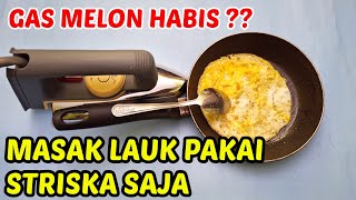 Cara Masak Lauk Menggunakan Setrika Listrik #tutorial #gasmelon