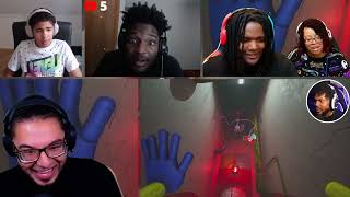 SCREAMING at the SCARIEST chapter.. [Poppy Playtime Chapter 2] [REACTION MASH-UP]#1797