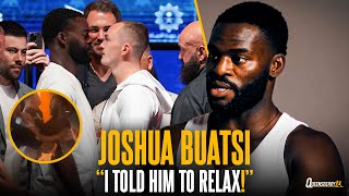 “I told him to RELAX!” | Joshua Buatsi on awkward Eddie Hearn re-union and Willy Hutchinson beef 🍿