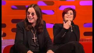 Ricky Gervais and Ozzy & Sharon Osbourne on The Graham Norton Show 2009