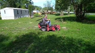 Gravely zero turn commercial mower 152 with a Kawasaki engine 52\