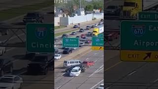 Driver who missed exit causes multi-vehicle pileup on Ohio interstate