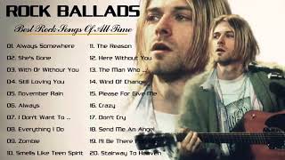 Rock Ballads 80s, 90s   The Best Rock Ballads of All Time   Rock love song nonstop