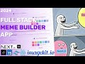 How to Build a Full Stack Meme Generator (ImageKit, Next.js, Auth.js, Drizzle, Neon)