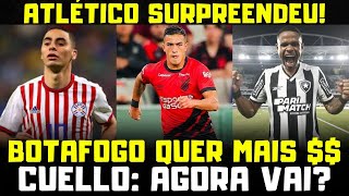 😱 ALMIRÓN: ATLÉTICO SUPREENDEU! 🤑 BOTAFOGO QUER MAIS GRANA 😬 CUELLO: AGORA VAI? ☕ MANHÃ INFORMATIVA