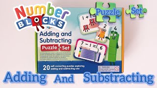 Unboxing Numberblocks - Adding and Subtracting puzzle set 🧩🧩