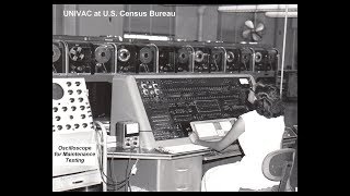 1951 UNIVAC 1 Computer Basic System Components First Mass Produced Computer in U.S.