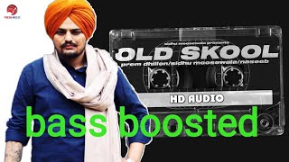 OLD SKOOL [BASS BOOSTED] Prem Dhillon ft Sidhu Moose Wala | Naseeb | latest Punjabi Songs 2020