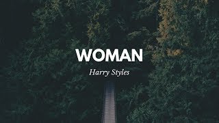 woman; harry styles (letra español/inglés)