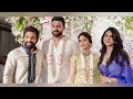 allu arjun and his wife at varun tej u0026 lavanya tripathi engagement video