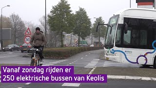 Keolis start met 250 elektrische bussen, 'grootste van Europa'