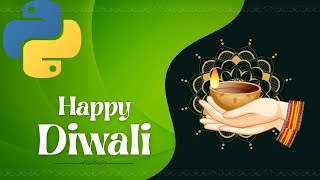 Happy Diwali Program in Python Turtle | Happy Diwali Python Project - CodeItBro