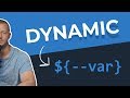 Making your CSS Custom Properties Dynamic!