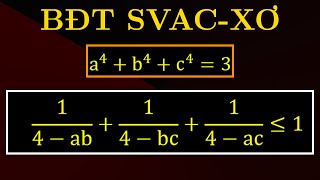 TTV: BĐT Svac-xơ -  Chứng minh BĐT - Toán 8.