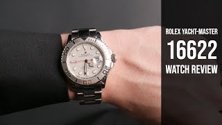 Yacht-Master Stainless Steel \u0026 Platinum 16622 Watch Review | Bob's Watches