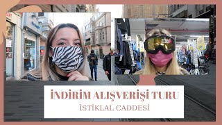 ALIŞVERİŞ TURU | İstiklal Caddesi,Zara,Bershka,Stradivarius ve Kayak Alışverişi🛍⛷💳