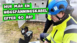 Hur mår en HÖGSPÄNNINGSKABEL efter 40 år? (kort version)