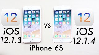 iPhone 6s: iOS 12.1.4 VS iOS 12.1.3! (Comparison)