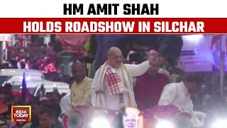 HM Amit Shah Holds Mega Roadshow In Silchar, Assam | Lok Sabha Election 2024 Updates