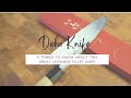 Deba Knife, 6 Things To Know About This Great Japanese Fillet Knife