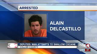 Deputies: Man Attempts to Swallow Cocaine