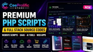 CeeProlific Store - Premium PHP Scripts, Full Stack Source Codes & SaaS Projects 😱