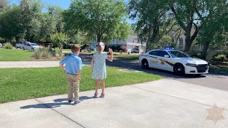 Charleston County deputies, fire crews put on b-day parade