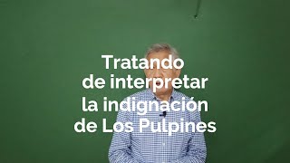 Tratando de Interpretar la Indignación de los Pulpines