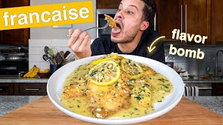 This CHICKEN FRANCAISE is a Perfect Plate of Heaven