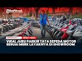 Viral Aksi Juru Parkir di Malang Tata Sepeda Motor Berdasarkan Merk Seperti di Showroom