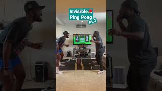 Invisible Ping Pong Nate vs Kadeem p2 🏓