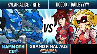 Kylar Alice \u0026 Rite vs Doggo \u0026 Baileyyyy - Grand Final - Mammoth Cup 2020 - 2v2 AUS