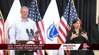 Gov. Charlie Baker will not seek third term